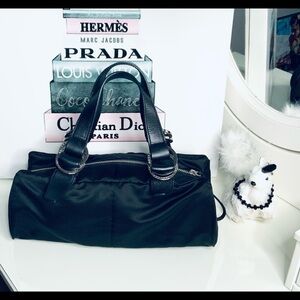 Polo Ralph Lauren  satin hand bag
